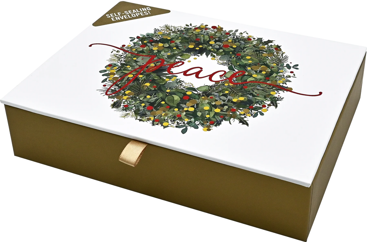 Wreath Of Peace Holiday Deluxe Boxed Cards