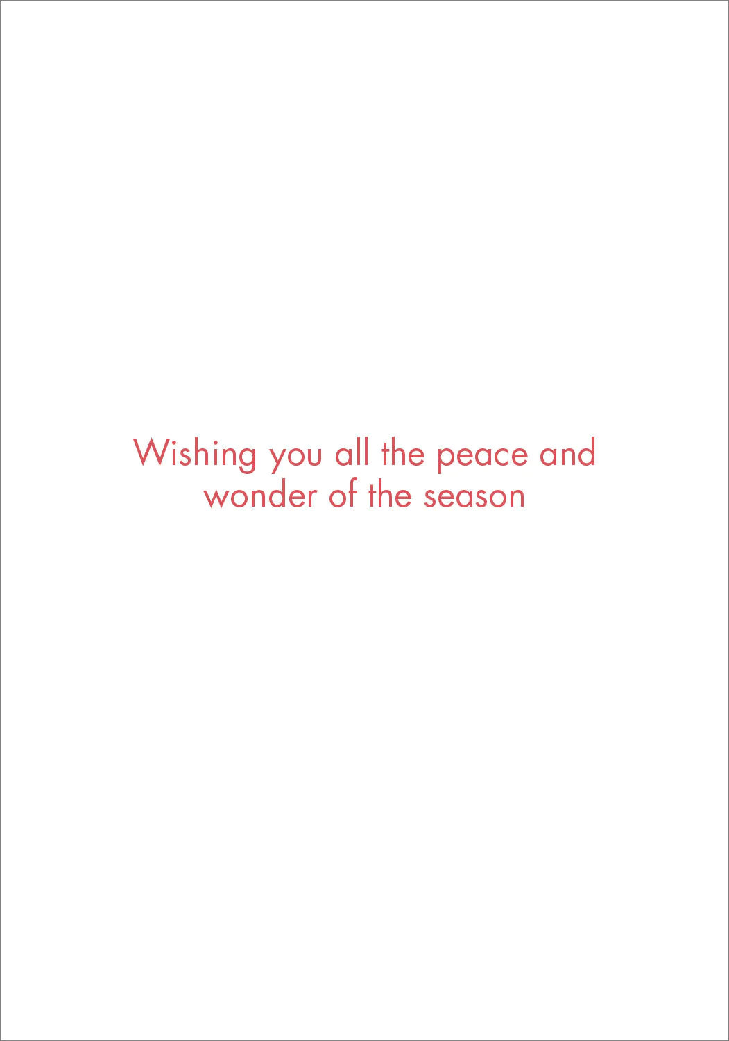 Wings Of Peace Holiday Half Boxed Cards