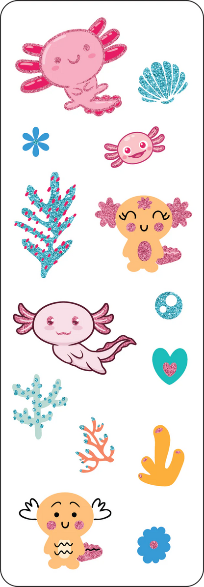 Axolotls Sticker Set