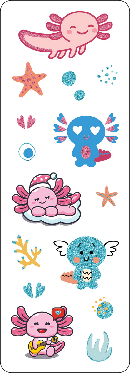 Axolotls Sticker Set