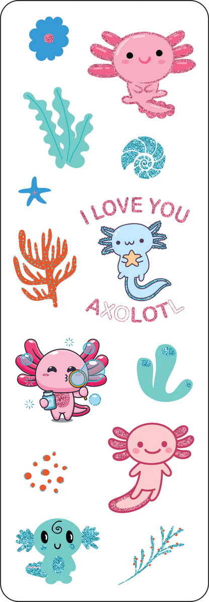 Axolotls Sticker Set