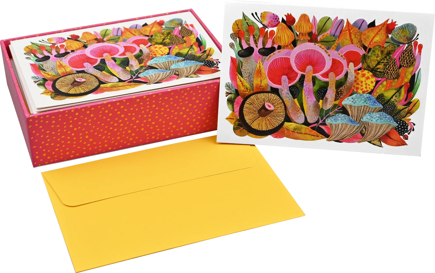 Mushroom Medley Blank Boxed Cards