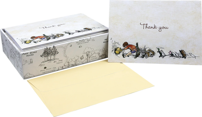 Pooh Bear Thank You Boxed Cards