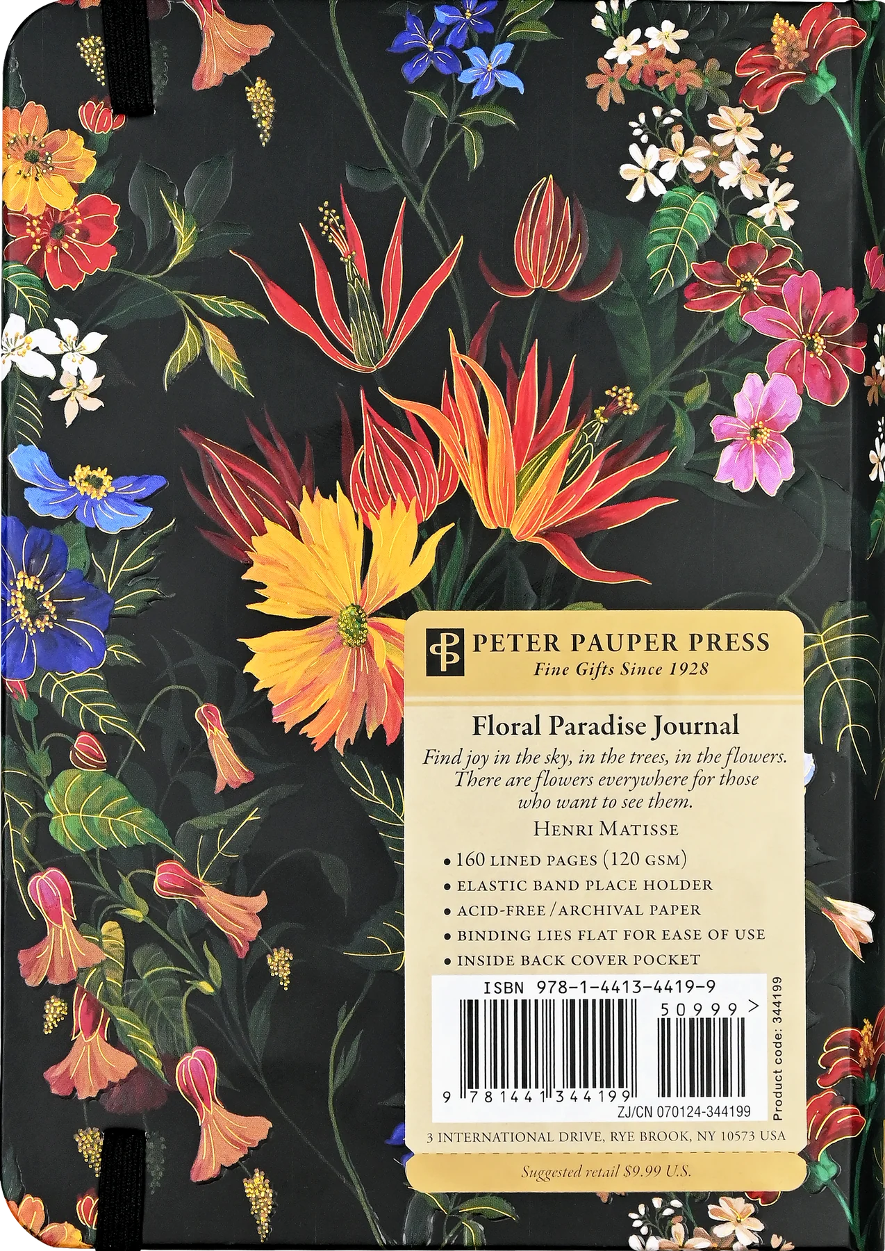 Floral Paradise Small Journal