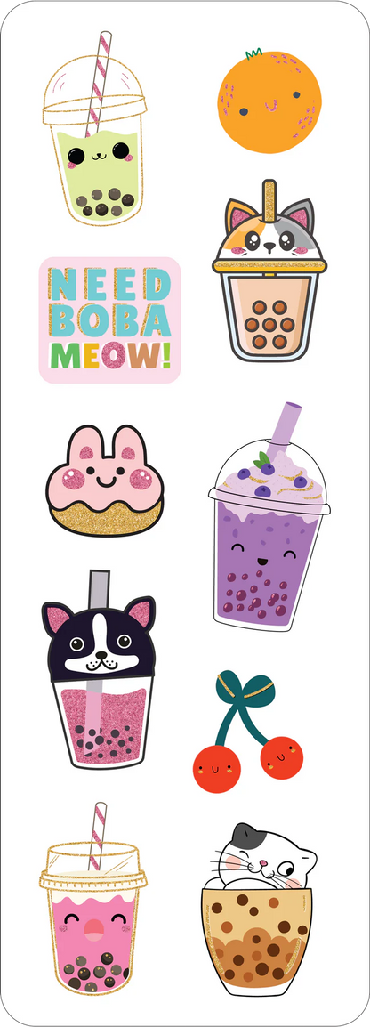 Bubble Tea Sticker Set