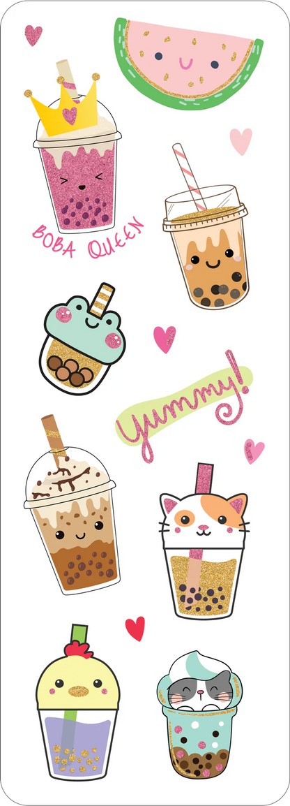 Bubble Tea Sticker Set
