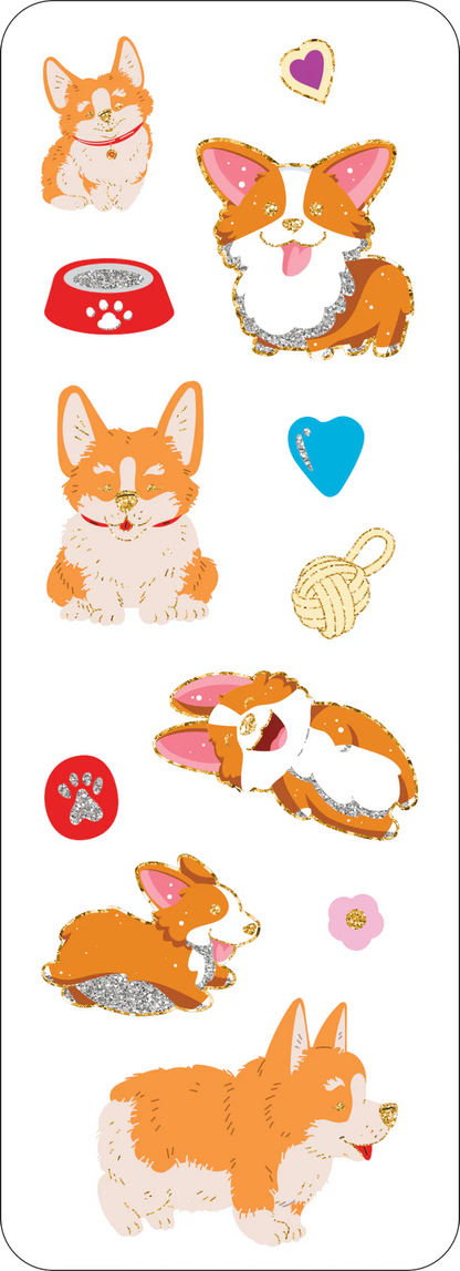 Corgis Sticker Set