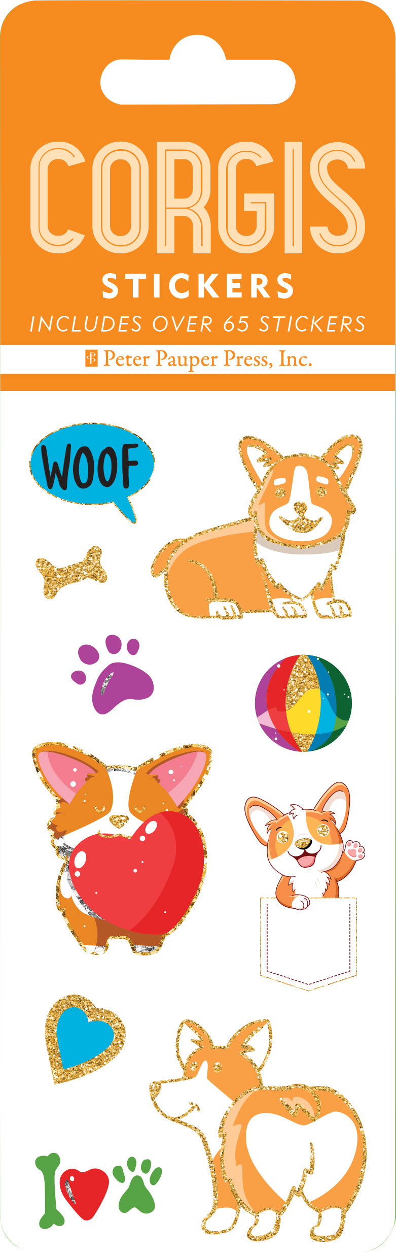 Corgis Sticker Set