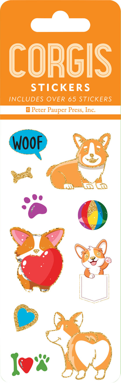 Corgis Sticker Set