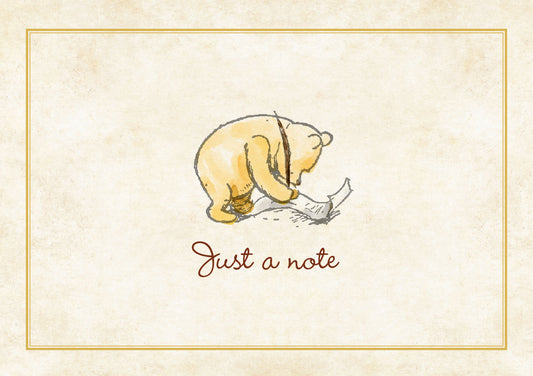 Winnie the Pooh Note Cards Deluxe Stationery Set