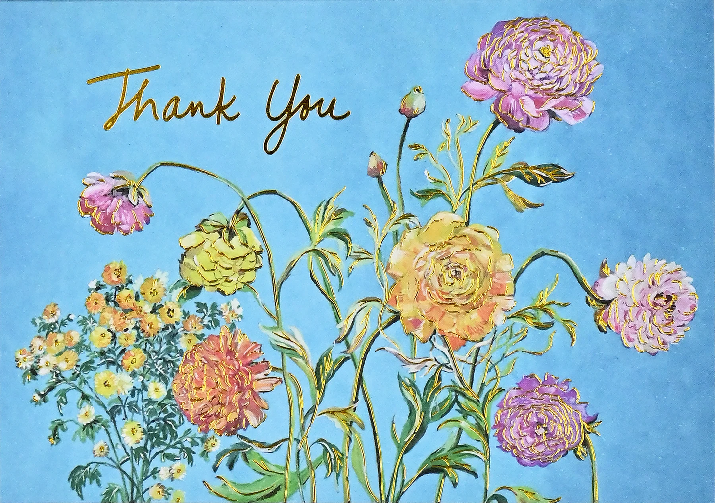 Garden Blooms Thank You Boxed Cards