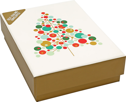 Ornamental Tree Small Boxed Holiday Cards
