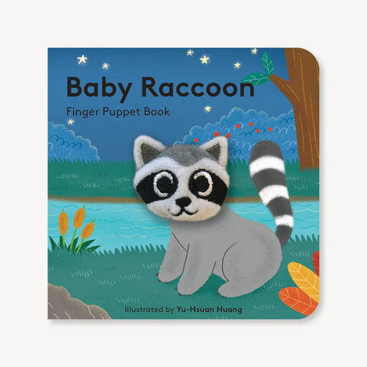 Finger Puppet Book Baby Raccoon