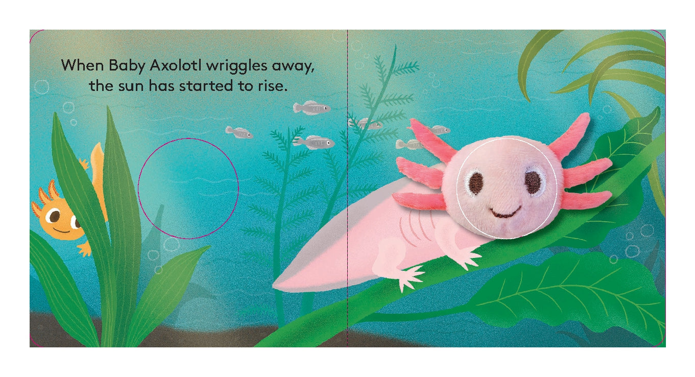 Finger Puppet Book Baby Axolotl
