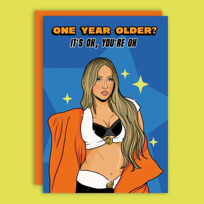 It's Ok You're Ok Birthday Greeting Card