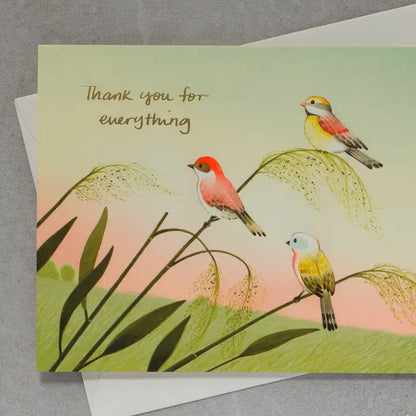 Thank You For Everything Greeting Card