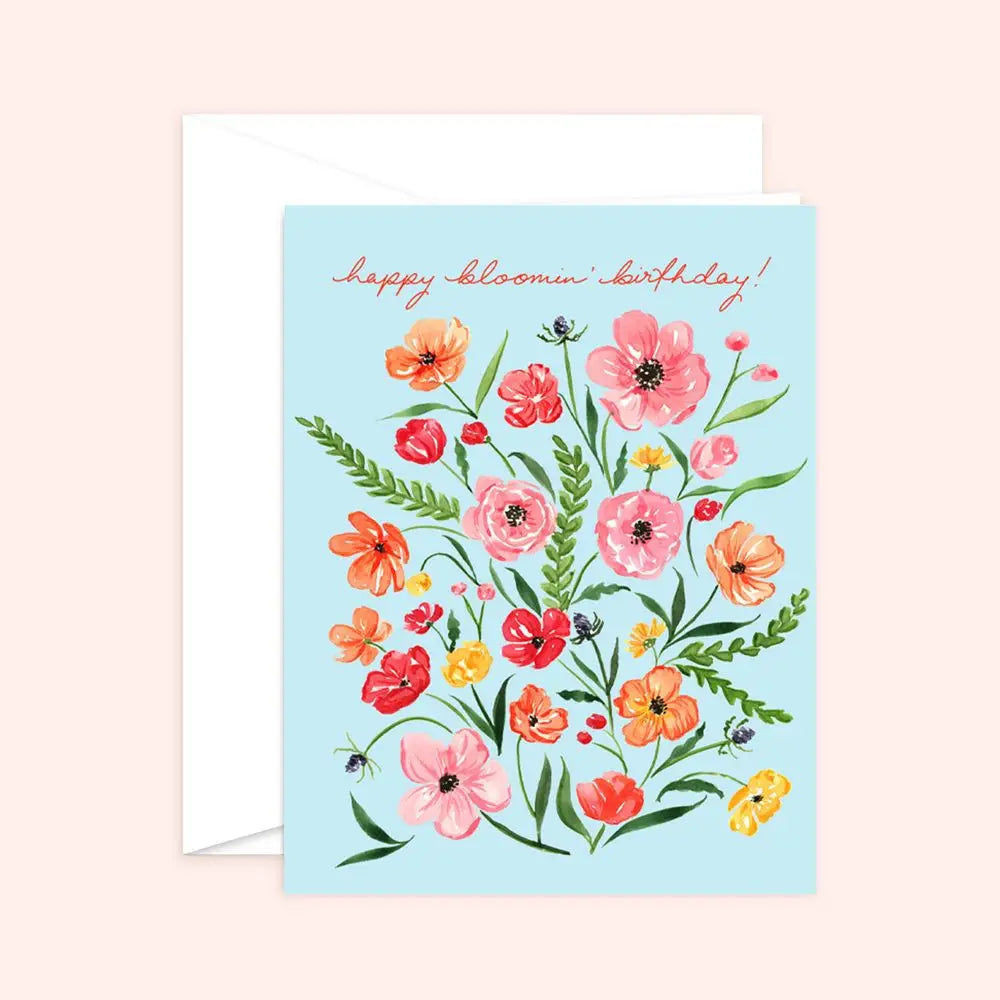 Happy Bloomin' Birthday Card