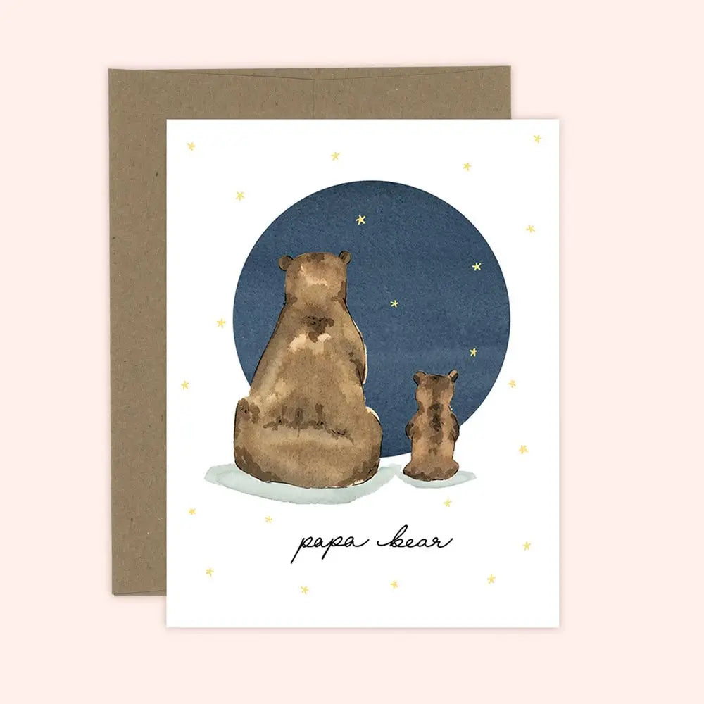 Papa Bear Father's Day Card