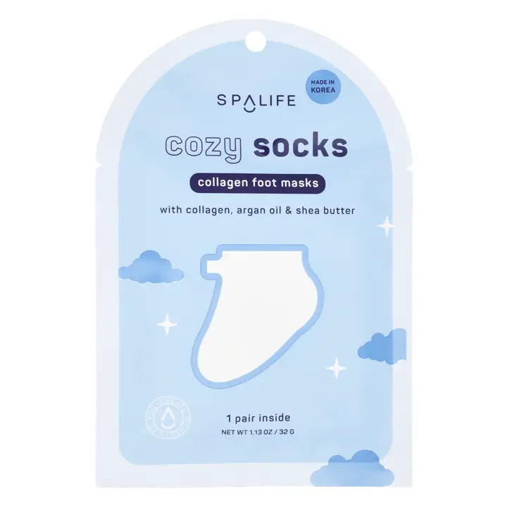 Cozy Socks Collagen Spa Foot Mask