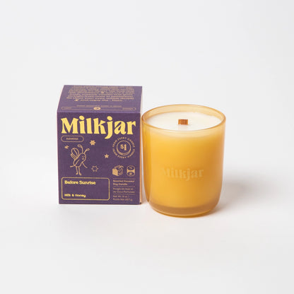 Before Sunrise Milk & Honey Coconut Soy 8oz Candle