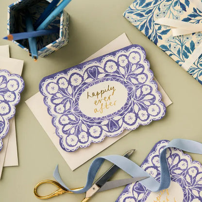 Lace Happily Ever After Card