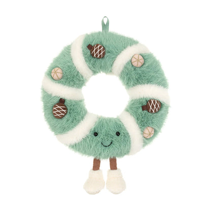 Amuseables Pinecone Wreath Plush Toy