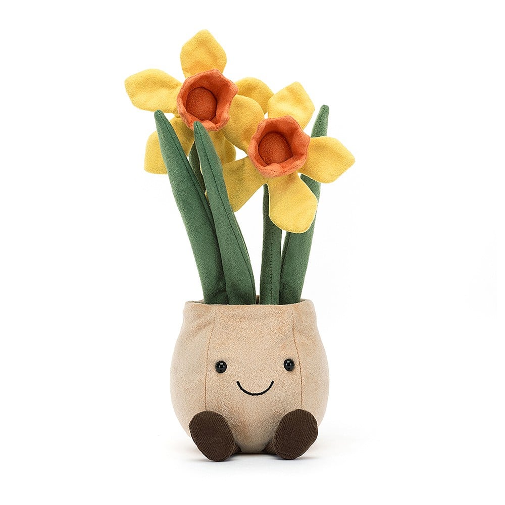 Amuseable Daffodil Pot Plush Toy