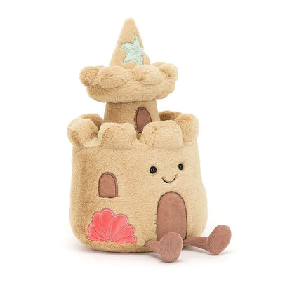 Amuseables Sandcastle Plush Toy