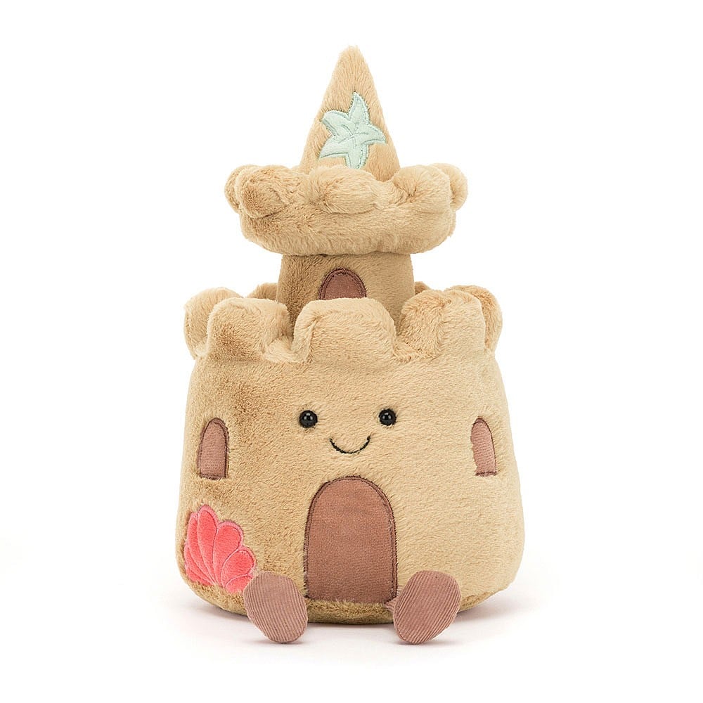 Amuseables Sandcastle Plush Toy