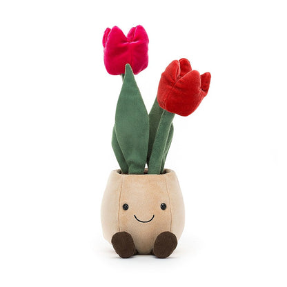 Amuseables Tulip Pot Plush Toy