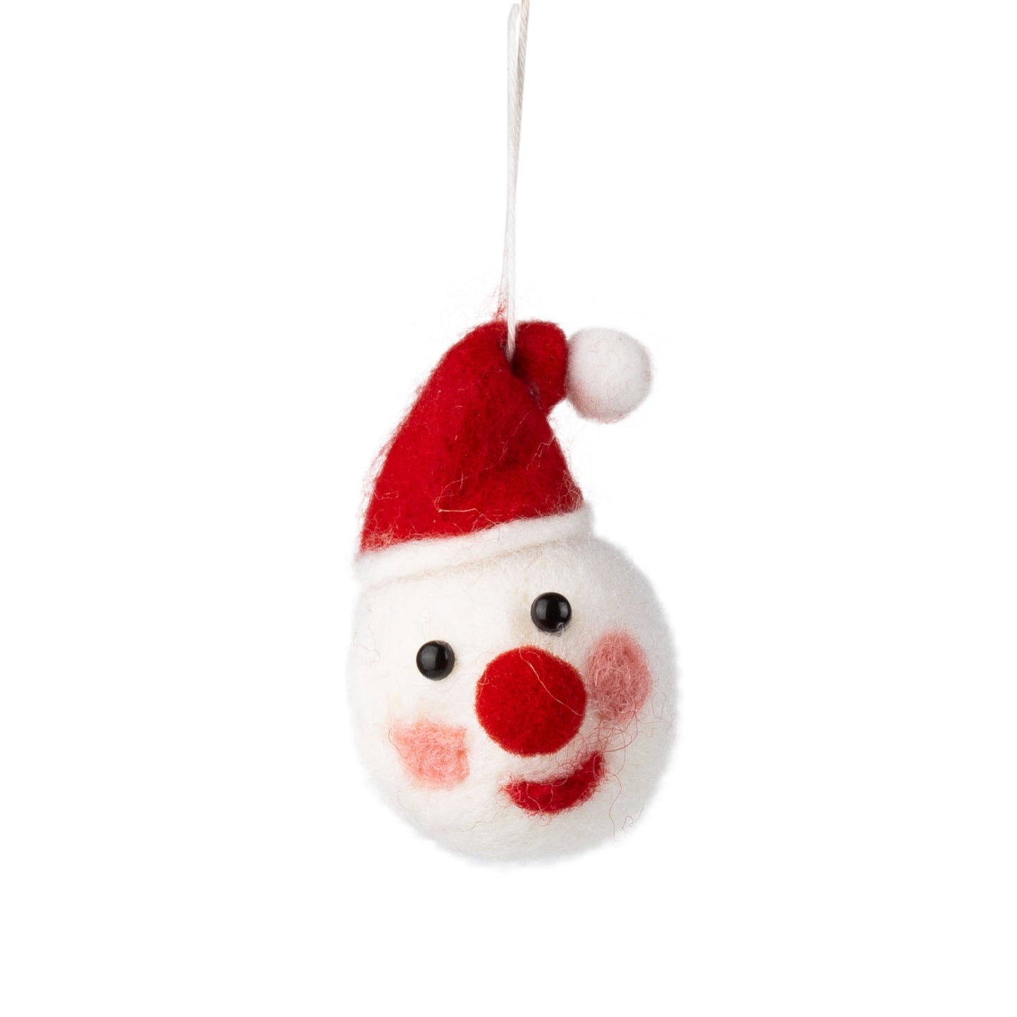 F78 - Felt Mini Snowman Head Ornament