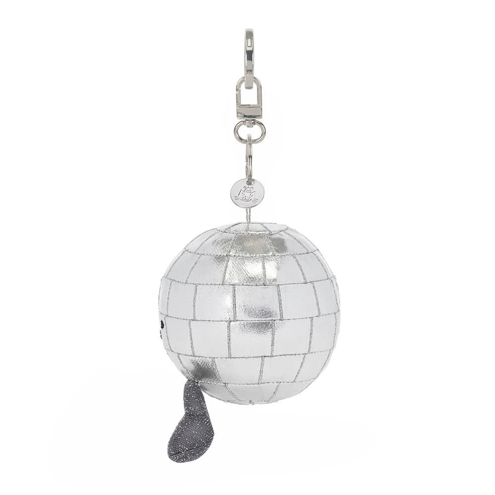 Amuseables Disco Ball Plush Key Chain Bag Charm