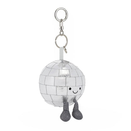 Amuseables Disco Ball Plush Key Chain Bag Charm