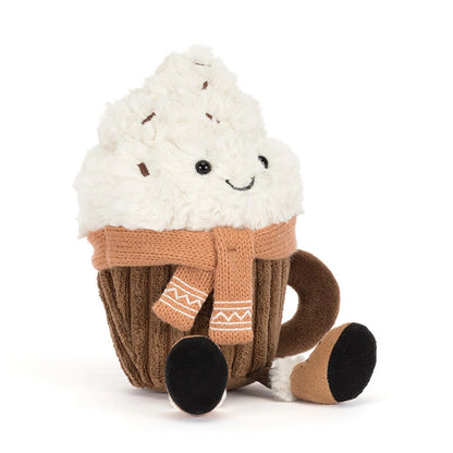 Amuseables Scarffles Hot Chocolate Plush Toy
