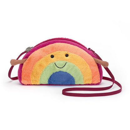 Amuseable  Plush Rainbow Bag