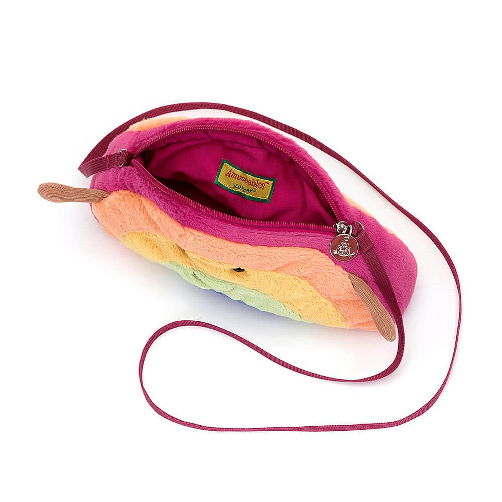 Amuseable  Plush Rainbow Bag