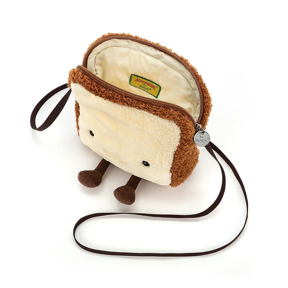 Amuseable Plush Toast Bag