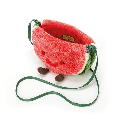 Amuseable Plush Watermelon Bag