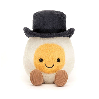 Amuseables Boiled Egg Groom Plush Toy