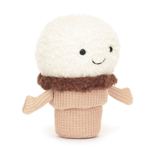 Amuseables Ice Cream Cone Plush Toy