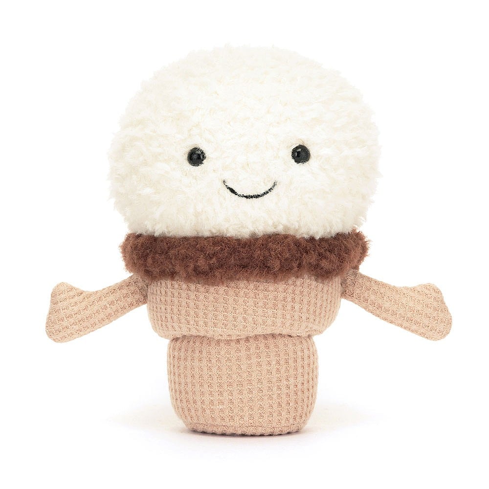 Amuseables Ice Cream Cone Plush Toy