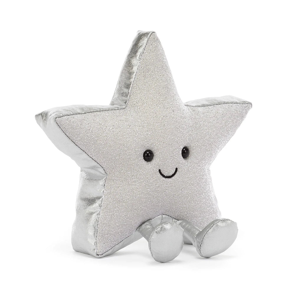 Amuseables Silver Star Plush Toy