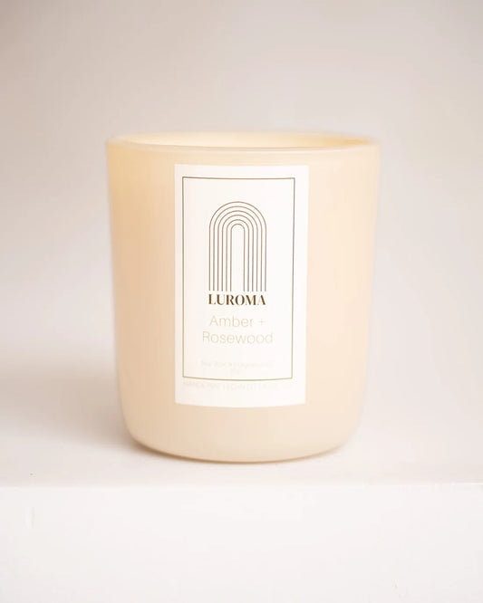 Amber + Rosewood Candle