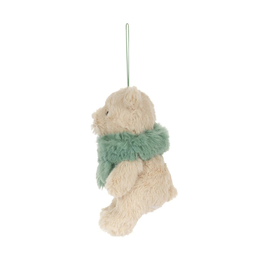 Bartholomew Bear Jr. Winter Warmer Plush Toy Decoration