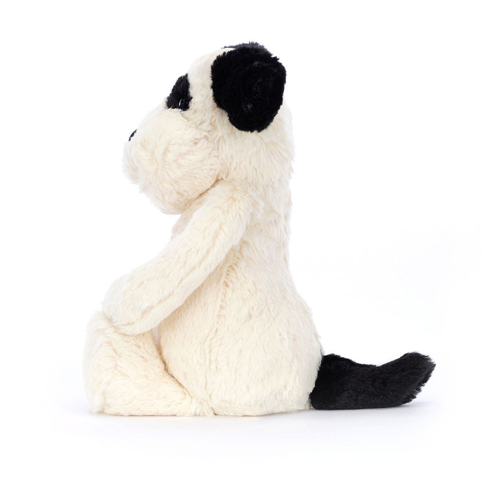 Bashful Black & Cream Puppy Original Plush Toy