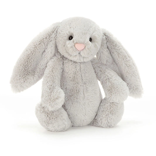 Bashful Silver Bunny Plush Toy