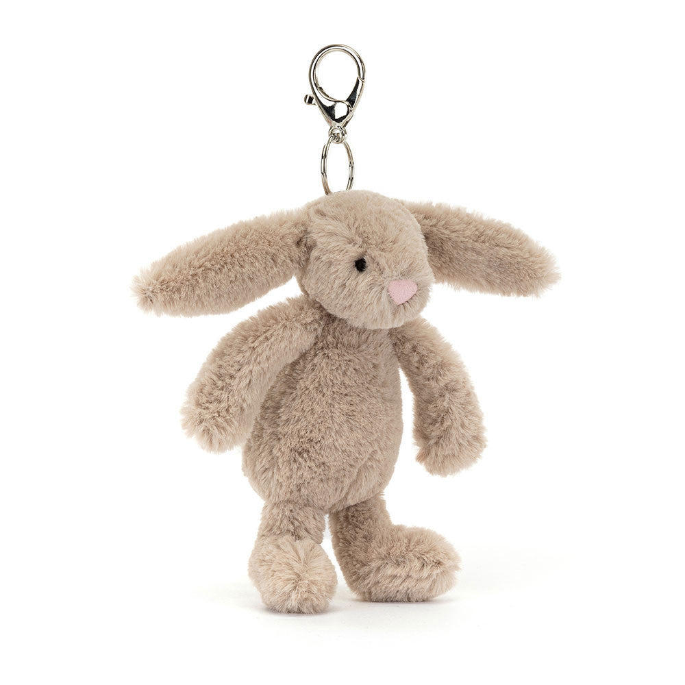 Bashful Beige Bunny Bag Charm Plush Toy