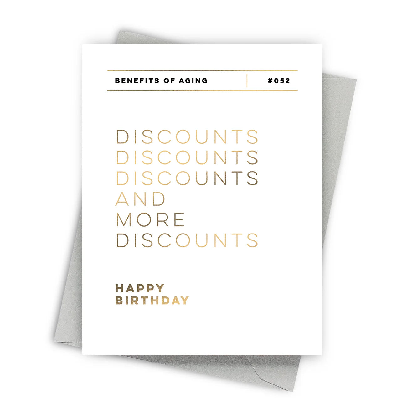 Discounted Birthday Card