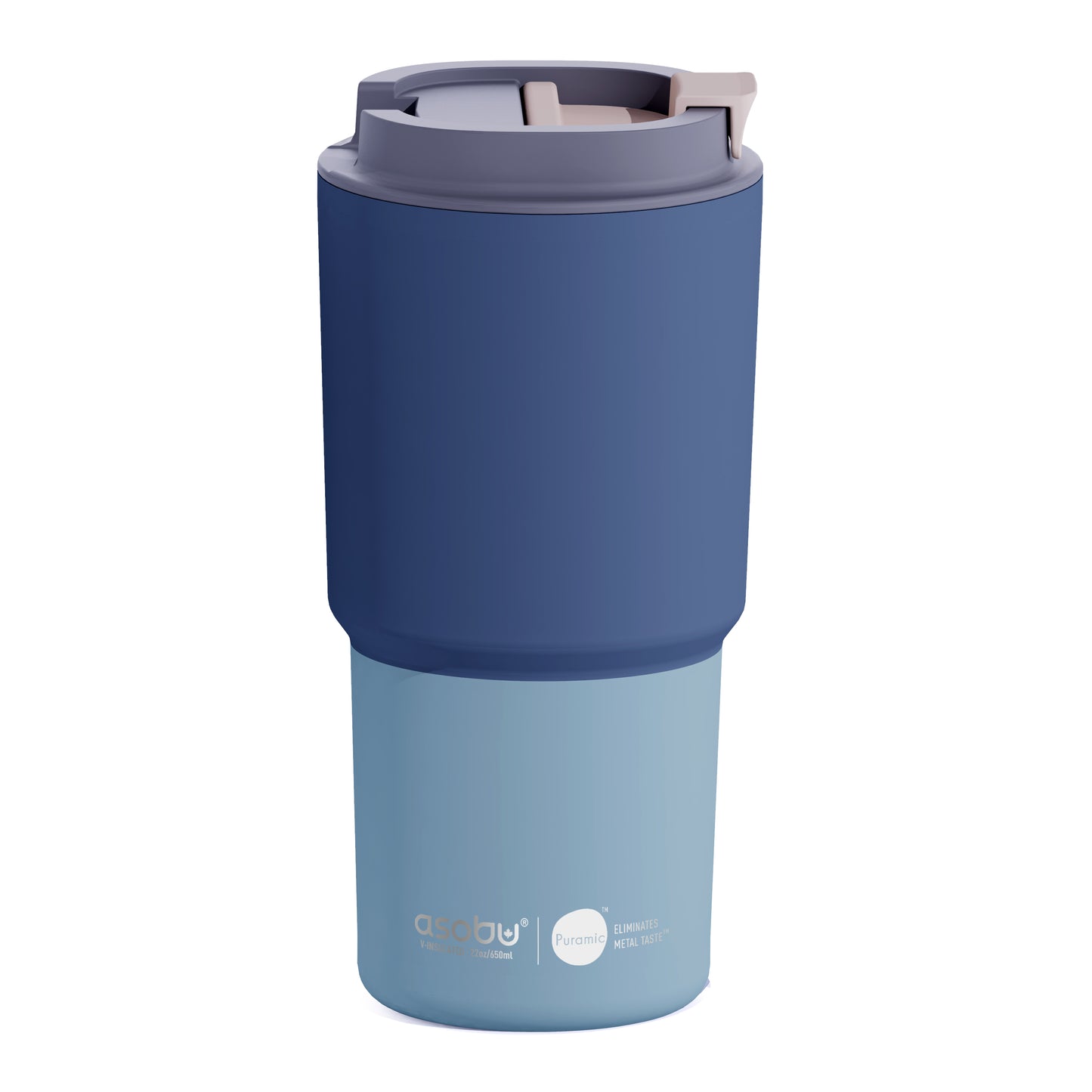 Pick Me Up Pastel Blue Tall Travel Mug