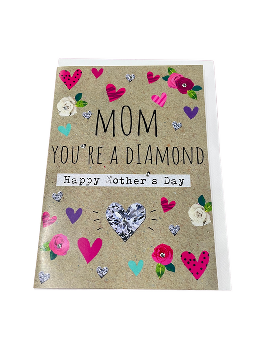 Hammond Gower You're A Diamond Mother's Day Card